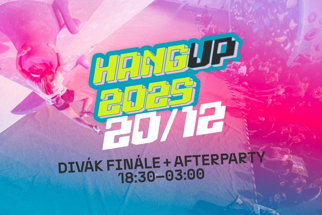 HangUp - divák finále + afterparty - 20. 12. 2025 18:30 - 03:00