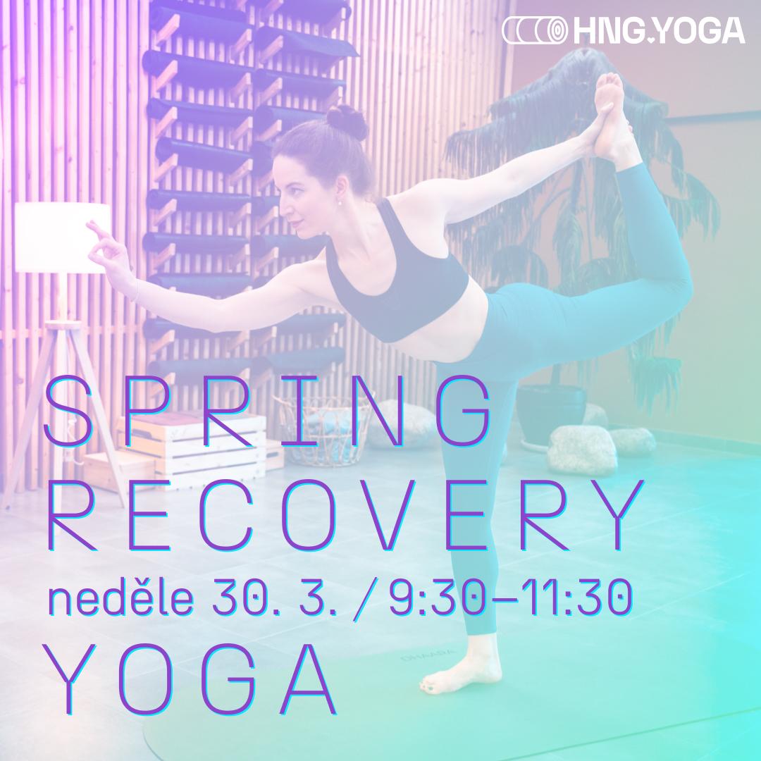SPRING RECOVERY YOGA - 30. 03. 2025 09:30 - 11:30